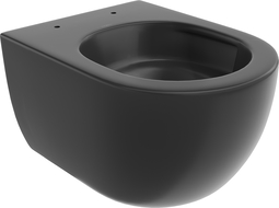 Mexen Carmen WC чиния Rimless Tornado, черен мат - 3388XX85T