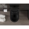 Mexen Carmen WC Rimless Tornado с тоалетна седалка със забавено падане slim, дуропласт, черен мат - 30880185T