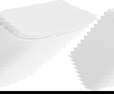 Mexen Vivo WC чиния Rimless Tornado със седалка със забавено падане slim, дуропласт, бял гланц - 30610200T