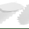 Mexen Rico без джанти Rimless Tornado с капак забавена slim, дуропласт, бял блясък - 30720500T