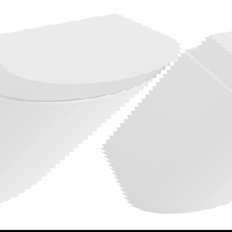 Mexen Sofia тоалетна чиния Rimless Tornado с бавно падащ капак, твърд, дуропласт,