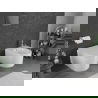 Mexen София Rimless Tornado WC чиния с твърда забавена дъска, дуропласт, бял гланц - 30540200T
