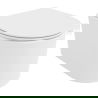Mexen Sofia WC Rimless Tornado с тънка седалка, дуропласт, бял гланц - 30540400T