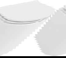 Mexen Sofia Rimless WC тоалетна чиния с тънка седалка, дуропласт, бял гланц - 30540500
