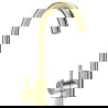 Mexen Foggia кухненски смесител, златен матиран - 671800-50