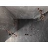 Mexen Lunar полукръгла душ кабина с врата на панти, лява 100 x 70 см, прозрачна,