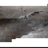 Полукръгла душ кабина Mexen Lunar с панти 80 x 80 см, прозрачна, мед матова - 833-080L-080P-65-00
