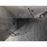 Mexen Lunar душ кабина полукръгла отваряема 100 x 100 см, прозрачна, пистолетно