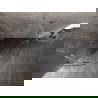 Mexen Lunar полукръгла душ кабина отваряема 70 x 70 cm, прозрачна, четкан никел - 833-070L-070P-97-00