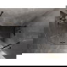 Mexen Lunar полукръгла душ кабина с отваряща се врата, дясна 100 x 90 см, прозрачна, черна - 833-100P-090L-70-00