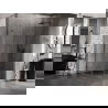 Mexen Lunar душ кабина полуобломна врата дясна 80 x 70 cm, прозрачна, gun metal - 833-080P-070L-95-00