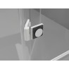 Mexen Lunar L петостенна душ кабина с люлееща се лява врата 100 x 90 см,