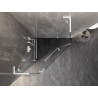 Mexen Lunar L петостенна душ кабина с отваряща се лява врата 100 х 100 см,