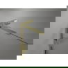 Mexen Lunar L петостенна душ кабина с лява врата 90 x 90 cm, прозрачна, златна - 831L-090L-090P-50-00-L
