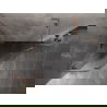 Mexen Lunar L петостенна подвижна лява душ кабина 100 x 100 см, прозрачна, четката мед - 831L-100L-100P-65-00-L