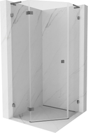 Mexen Lunar L петостенна душ кабина с лява отваряща се врата 80 x 80 см,