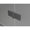 Mexen Lunar L петостенна душ кабина с лява отваряща се врата 80 x 80 см,