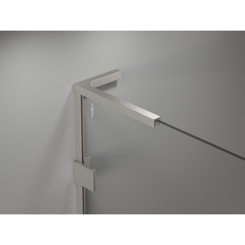 Mexen Lunar L петстенна душ кабина с въртяща се врата, лява, 80 x 80 см,