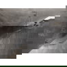 Mexen Lunar L петостенна душ кабина с лява врата 100x100 cm, прозрачна, матов никел - 831L-100L-100P-97-00-L