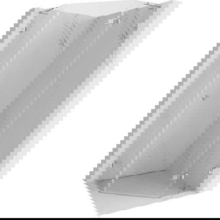 Mexen Lunar L петоъгълна душ кабина с отваряема дясна врата 80 x 80 см,