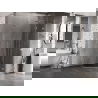 Mexen Lunar L петостранна душ кабина с дясно отваряне 80 x 80 см, прозрачна, хром - 831L-080P-080L-01-00-P