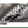 Mexen Lunar L петостенна душ кабина с въртяща врата дясна 100 x 80 cm, прозрачна, розово злато - 831L-100P-080L-60-00-P