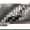Mexen Lunar L петстенна кабина за душ, отваряща се на дясно 100 x 80 см, прозрачна, четкана мед - 831L-100P-080L-65-00-P