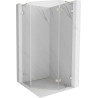 Mexen Lunar L петостенна душ кабина с отваряща се дясна врата 80 x 80 см,