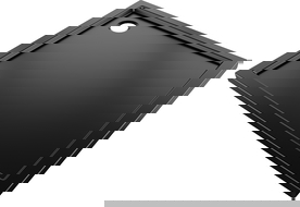 Mexen Flow квадратен душ кабина slim 70 x 70 см, черен мат - 46S707070