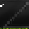 Mexen Flow квадратен плосък 80 x 80 см, черен мат - 46S708080