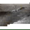 Mexen Lunar L полукръгла душ кабина с отваряеми врати 90 x 90 cm, прозрачна, златна - 833L-090L-090P-50-00