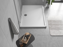 Mexen Flow правоъгълно душ корито slim 75 x 70 cm, бял гланц - 46R107075