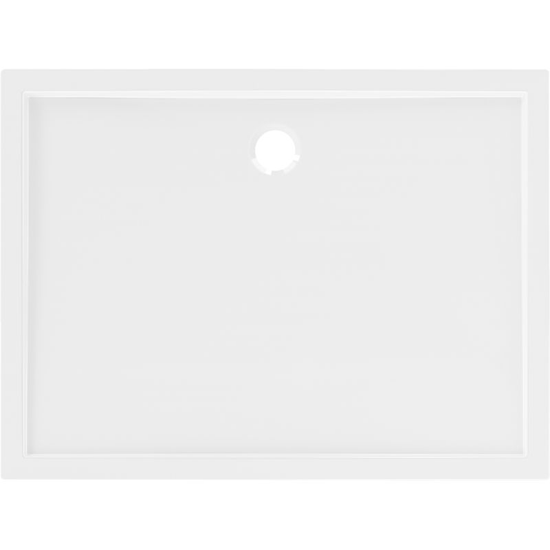 Mexen Flow правоъгълна тънка душ кабина 75 x 70 cm, бял гланц - 46R107075