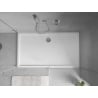 Mexen Flow правоъгълна тава слим 160 x 70 см, бял гланц - 46R107016