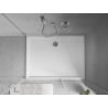 Mexen Flow правоъгълен поддушов плитък 100 x 80 cm, бял гланц - 46R108010