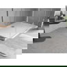 Mexen Flow правоъгълен плоскостен плосък 120 x 80 см, бял блясък - 46R108012