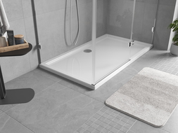 Mexen Flow правоъгълен душ поднос slim 150 x 95 см, бял блясък - 46R109515