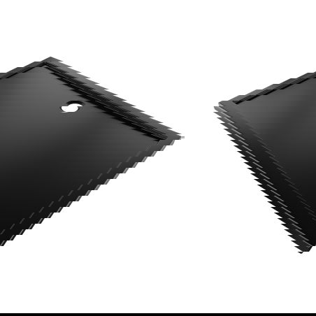 Mexen Flow правоъгълно тънко корито 160 x 85 см, черен мат - 46R708516