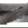 Mexen Lunar петостенна душ кабина с отваряща се врата 100 x 100 см, прозрачно стъкло, розово злато - 831-100L-100P-60-00-L