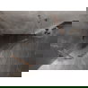 Mexen Lunar петостенна душ кабина отваряща се наляво 80 x 80 см, прозрачна, матова мед - 831-080L-080P-65-00-L