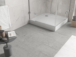 Mexen Flow+ квадратен поддушов коритъ 70 x 70 см, бял гланц - 46S107070H