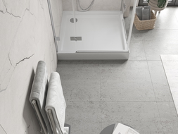 Mexen Flow+ квадратен поддушов басейн 80 x 80 см, бял блясък - 46S108080H