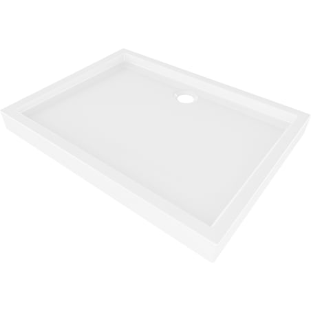 Баня Mexen Flow+ с правоъгълна основа 90 x 70 cm, бял гланц - 46R107090H