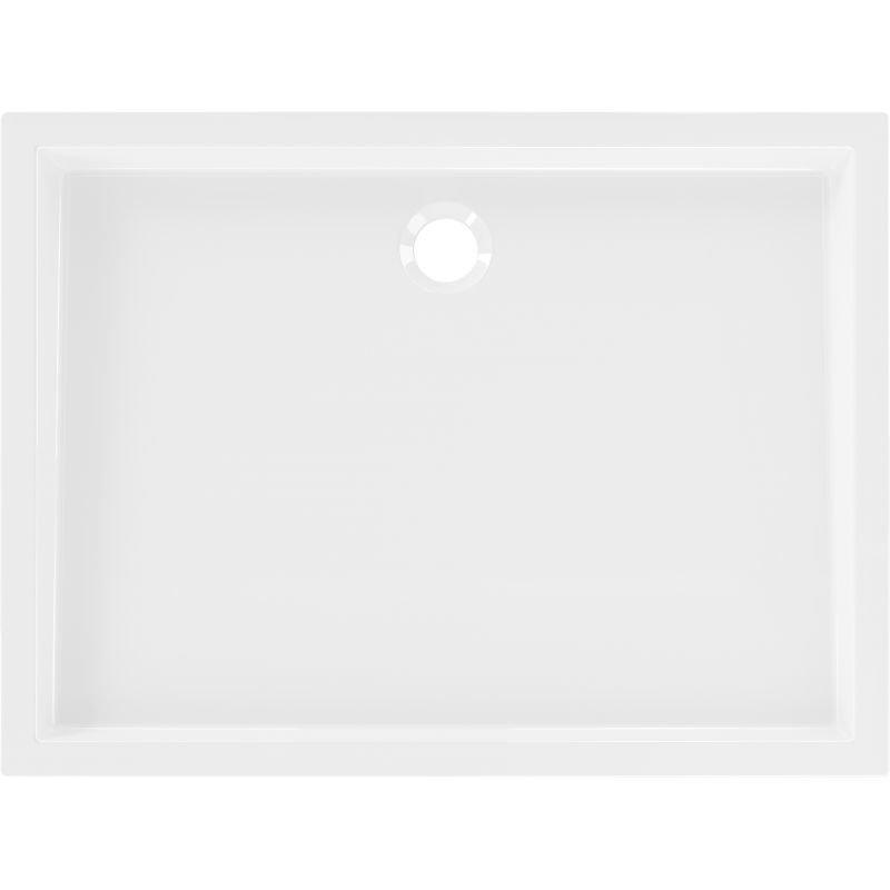 Mexen Flow+ правоъгълно корито 90 x 70 cm, бял гланц - 46R107090H