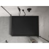 Mexen Flow+ правоъгълен поддушник 80 x 70 см, черен мат - 46R707080H
