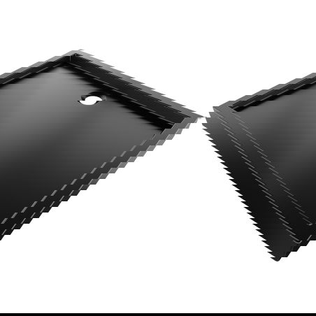 Mexen Flow+ правоъгълна душ кабина 120 x 90 см, черен мат - 46R709012H
