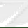 Mexen Flow+ полукръгъл поддушов коритo 100 x 100 см, бял гланц - 46Q101010H