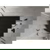 Mexen Flow+ полукръгъл поддушник 100 x 100 cm, черен мат - 46Q701010H