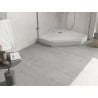 Петоъгълно корито Mexen Flow+ 80 x 80 см, бял гланц - 46P108080H