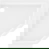 Mexen Flow+ петвуголен поддушово корито 100 x 100 см, бял гланц - 46P101010H